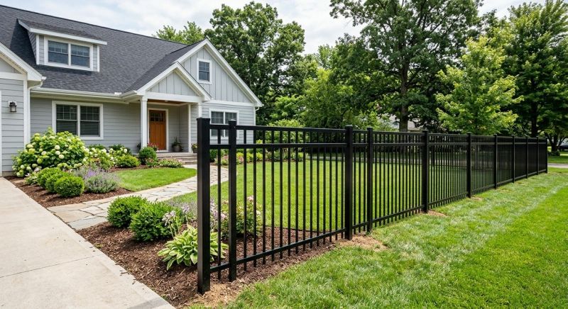 Metal Pool Fence Installation in St Louis, MO