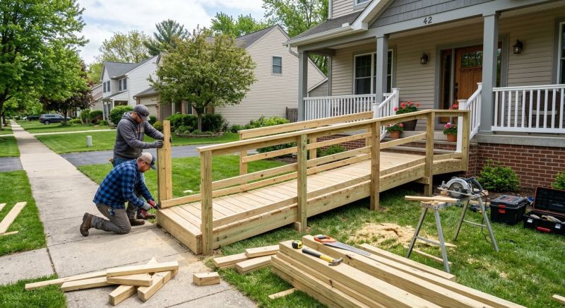 Wood Ramp Service in Wilmington, NC